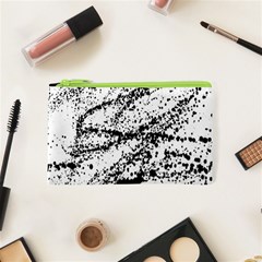 Ink Splatter Texture Cosmetic Bag (xs)