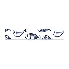 Love Fish Seaworld Swim Blue Sea Water Cartoons Flano Scarf (mini)