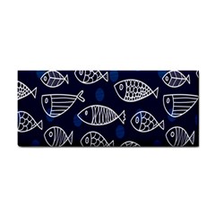 Love Fish Seaworld Swim Blue White Sea Water Cartoons Cosmetic Storage Cases