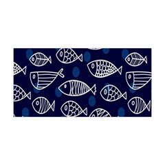 Love Fish Seaworld Swim Blue White Sea Water Cartoons Yoga Headband