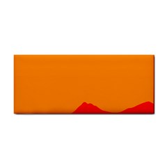 Mountains Natural Orange Red Black Cosmetic Storage Cases by Mariart