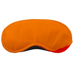 Mountains Natural Orange Red Black Sleeping Masks by Mariart