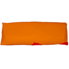 Mountains Natural Orange Red Black Body Pillow Case (dakimakura)