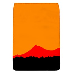 Mountains Natural Orange Red Black Flap Covers (s) 