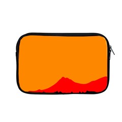 Mountains Natural Orange Red Black Apple Macbook Pro 13  Zipper Case