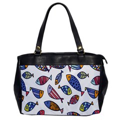 Love Fish Seaworld Swim Rainbow Cartoons Office Handbags