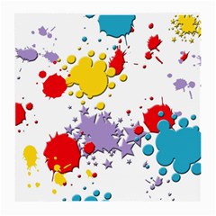 Paint Splash Rainbow Star Medium Glasses Cloth