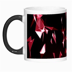 Lying Red Triangle Particles Dark Motion Morph Mugs by Mariart