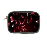 Lying Red Triangle Particles Dark Motion Coin Purse Front