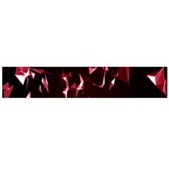 Lying Red Triangle Particles Dark Motion Large Flano Scarf  by Mariart