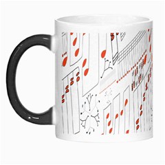 Musical Scales Note Morph Mugs by Mariart