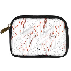 Musical Scales Note Digital Camera Cases by Mariart