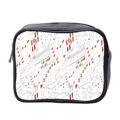 Musical Scales Note Mini Toiletries Bag 2-side