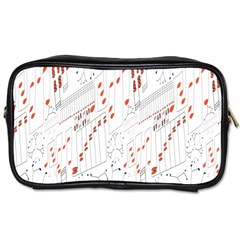 Musical Scales Note Toiletries Bags 2-side by Mariart