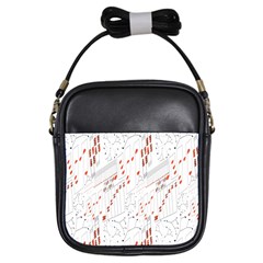 Musical Scales Note Girls Sling Bags by Mariart