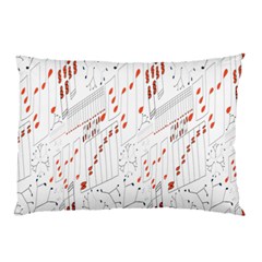 Musical Scales Note Pillow Case (two Sides) by Mariart