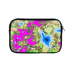 Painting Map Pink Green Blue Street Apple Macbook Pro 13  Zipper Case