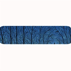 Forest Tree Night Blue Black Man Large Bar Mats