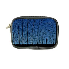 Forest Tree Night Blue Black Man Coin Purse by Mariart