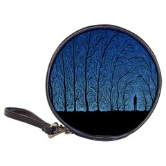 Forest Tree Night Blue Black Man Classic 20-cd Wallets