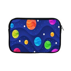 Planet Space Moon Galaxy Sky Blue Polka Apple Ipad Mini Zipper Cases by Mariart