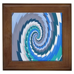 Psycho Hole Chevron Wave Seamless Framed Tiles by Mariart