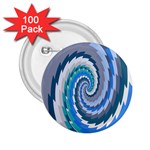 Psycho Hole Chevron Wave Seamless 2.25  Buttons (100 pack)  Front