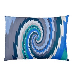 Psycho Hole Chevron Wave Seamless Pillow Case