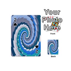 Psycho Hole Chevron Wave Seamless Playing Cards 54 (mini) 