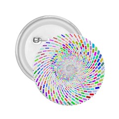 Prismatic Abstract Rainbow 2 25  Buttons