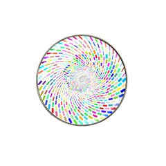 Prismatic Abstract Rainbow Hat Clip Ball Marker (10 Pack)