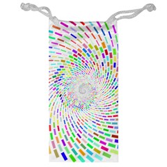 Prismatic Abstract Rainbow Jewelry Bag