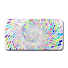 Prismatic Abstract Rainbow Medium Bar Mats