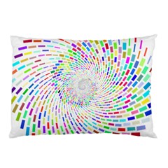 Prismatic Abstract Rainbow Pillow Case