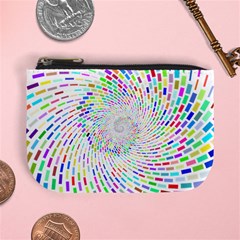 Prismatic Abstract Rainbow Mini Coin Purses