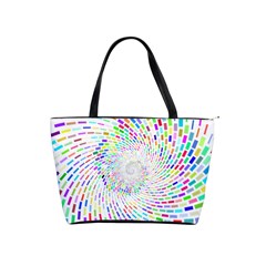 Prismatic Abstract Rainbow Shoulder Handbags