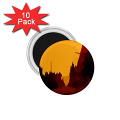 Road Trees Stop Light Richmond Ace 1 75  Magnets (10 Pack) 