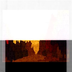 Road Trees Stop Light Richmond Ace Rectangular Jigsaw Puzzl by Mariart