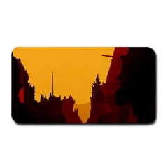 Road Trees Stop Light Richmond Ace Medium Bar Mats by Mariart