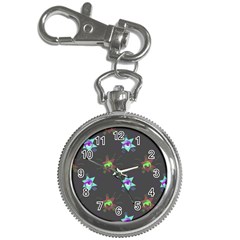 Random Doodle Pattern Star Key Chain Watches by Mariart