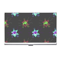 Random Doodle Pattern Star Business Card Holders by Mariart