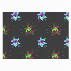 Random Doodle Pattern Star Large Glasses Cloth by Mariart