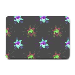 Random Doodle Pattern Star Small Doormat  by Mariart