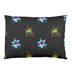 Random Doodle Pattern Star Pillow Case