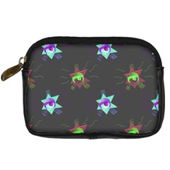 Random Doodle Pattern Star Digital Camera Cases by Mariart