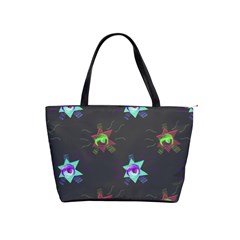 Random Doodle Pattern Star Shoulder Handbags