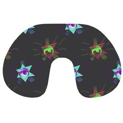 Random Doodle Pattern Star Travel Neck Pillows