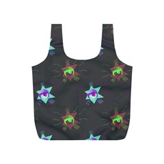 Random Doodle Pattern Star Full Print Recycle Bags (s)  by Mariart