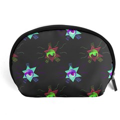 Random Doodle Pattern Star Accessory Pouches (large)  by Mariart