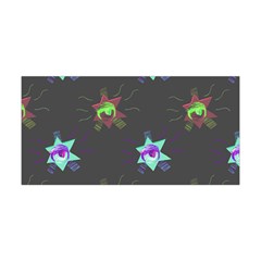 Random Doodle Pattern Star Yoga Headband